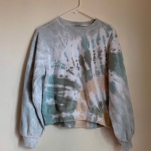 Abercrombie tie dye sweatshirt
